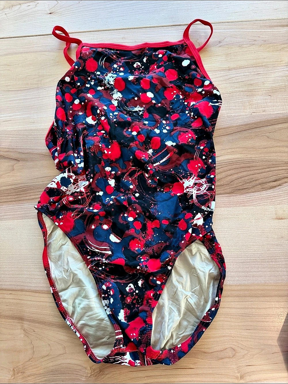 Sporti Abstract Print One-Piece Swimsuit